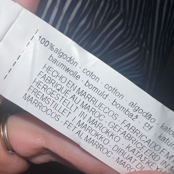 Zara Off the Shoulder Striped Dress - Picture 6 of 6